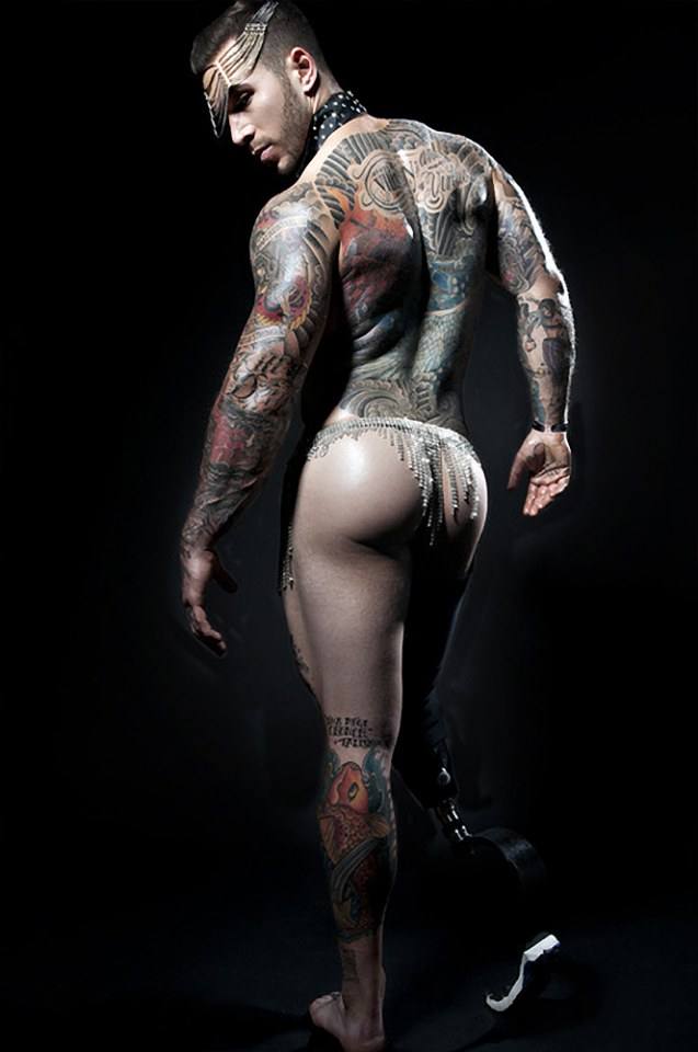 Alex Minsky สุดยอดนายแบบ พิการไร้ขา