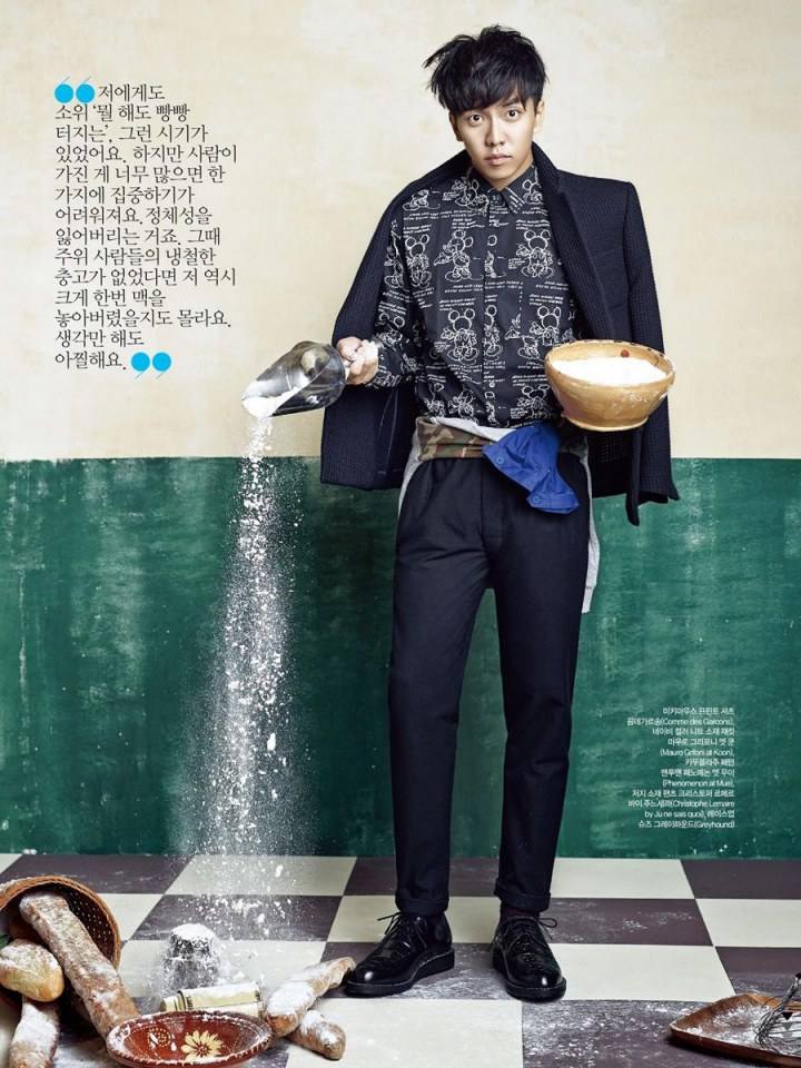 Lee Seung Gi @ CeCi Korea October 2013