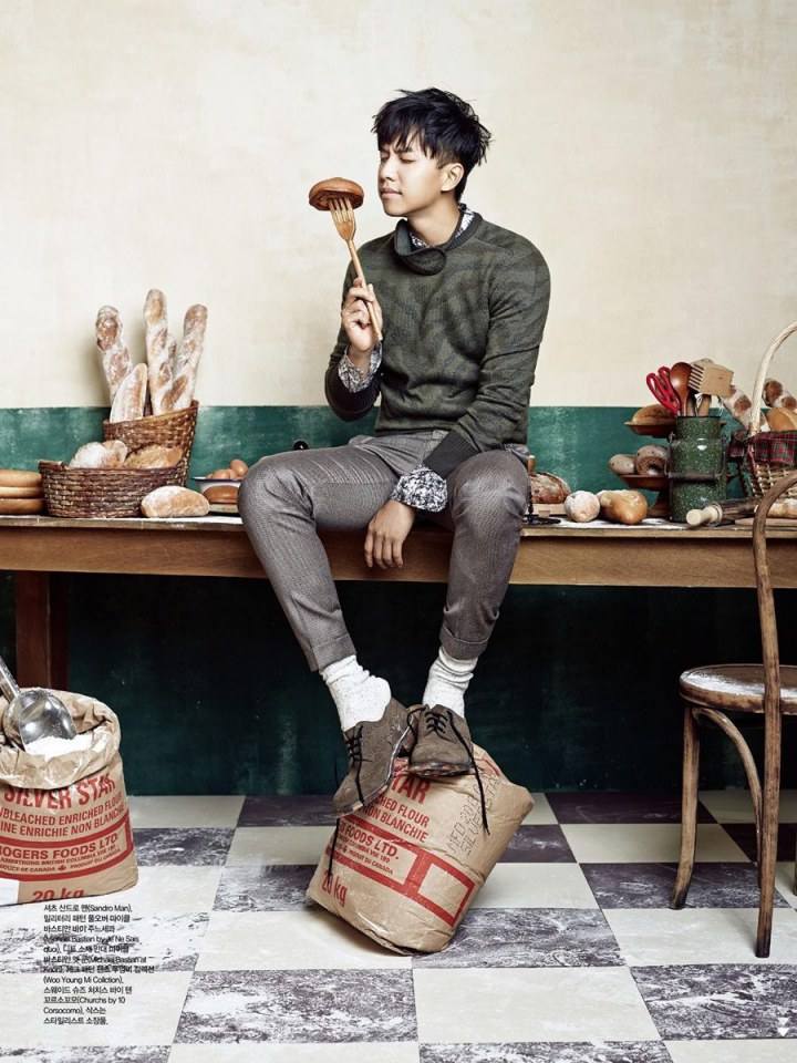 Lee Seung Gi @ CeCi Korea October 2013