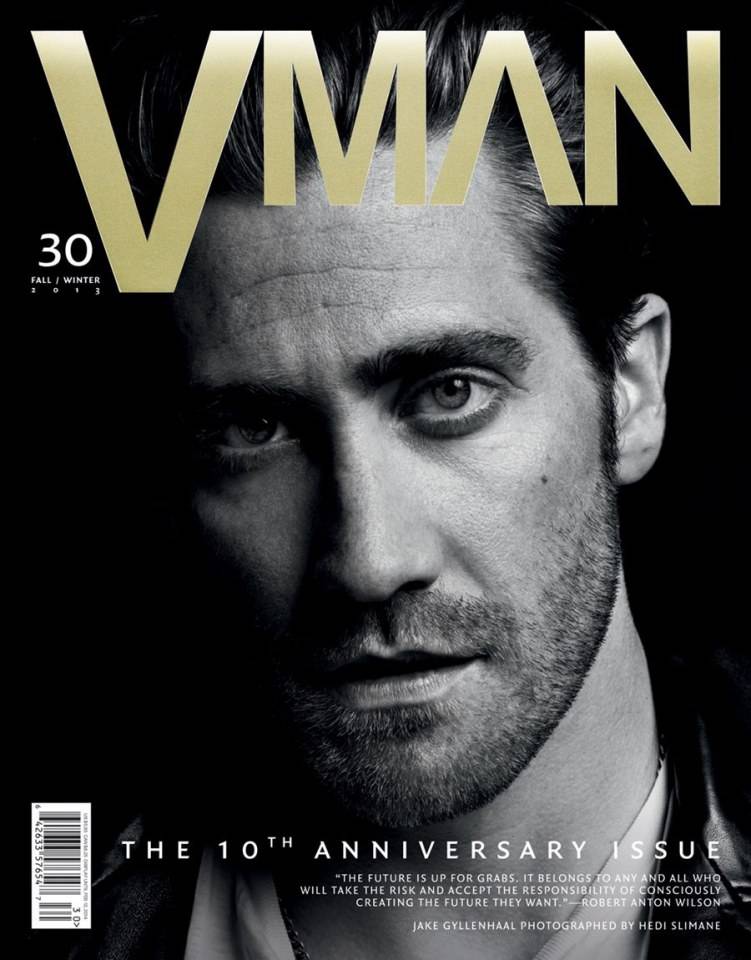 Jake Gyllenhaal @ VMan #30 Fall/Winter 2013