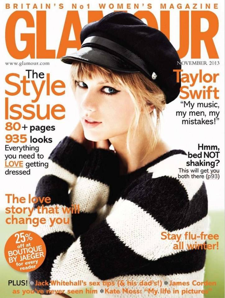 Taylor Swift @ Glamour UK November 2013