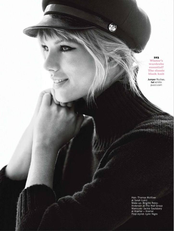 Taylor Swift @ Glamour UK November 2013