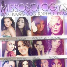 Miss Universe 2013 10th Hot Picks !