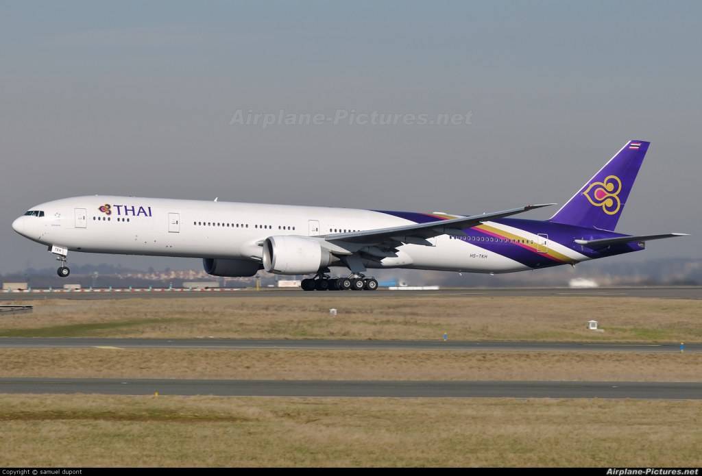 Boeing 777-300er มีทั้งหมด 8 ลำ และสั่งซื้อเพิ่มไปแล้วอีก 6 ลำ