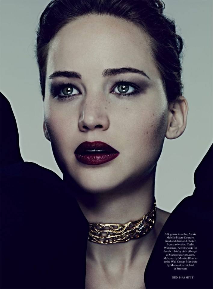 Jennifer Lawrence @ Harper's Bazaar UK November 2013