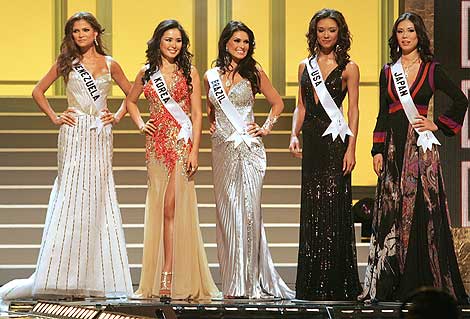 เข้ารอบ Top 5 Miss Universe 2007