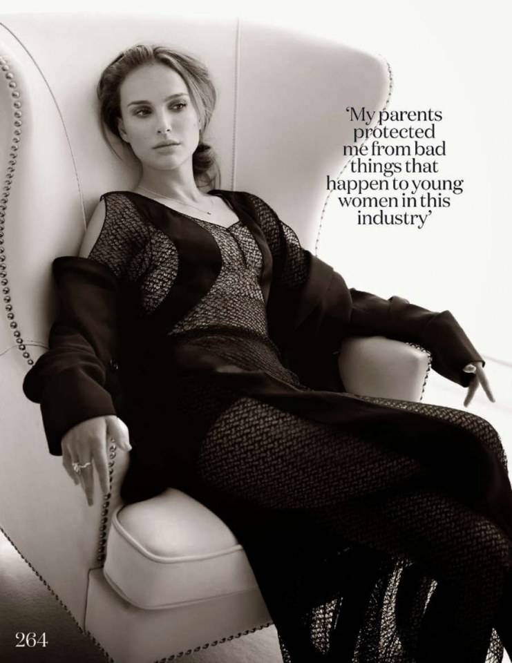 Natalie Portman @ ELLE UK November 2013