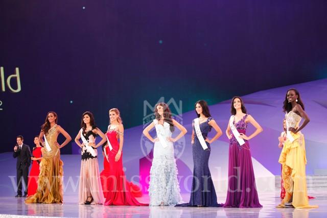 Top 7 Miss World 2012