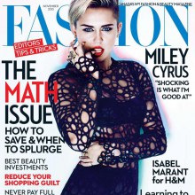 Miley Cyrus @ Fashion Magazine November 2013