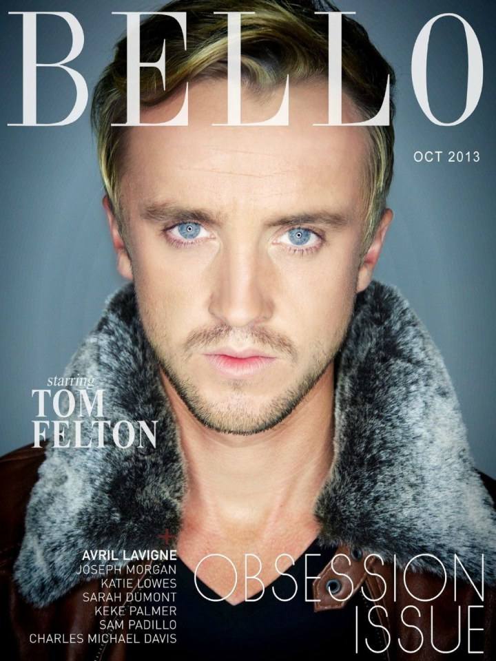 Tom Felton @ Bello Magazine October 2013