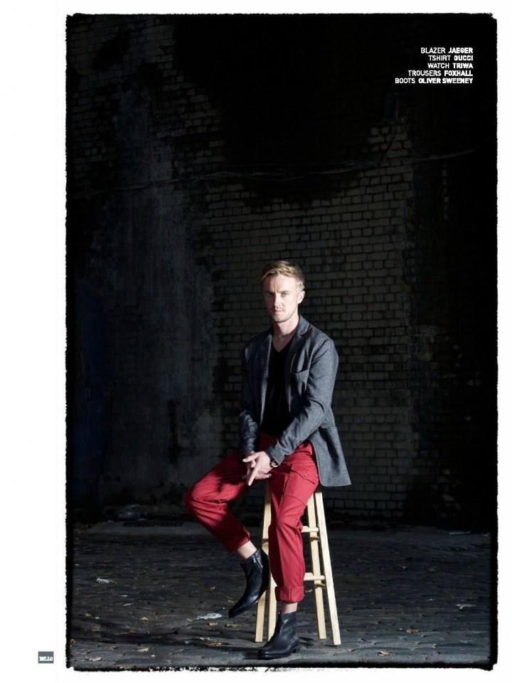 Tom Felton @ Bello Magazine October 2013