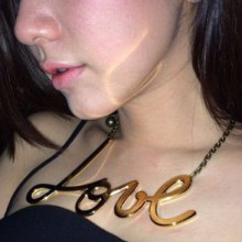 Item สุดฮ๊อต Lanvin Love Necklace