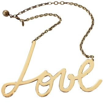 Item สุดฮ๊อต Lanvin Love Necklace