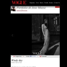 Sarina Thai ในเว็บไซต์ Vogue อิตาลี