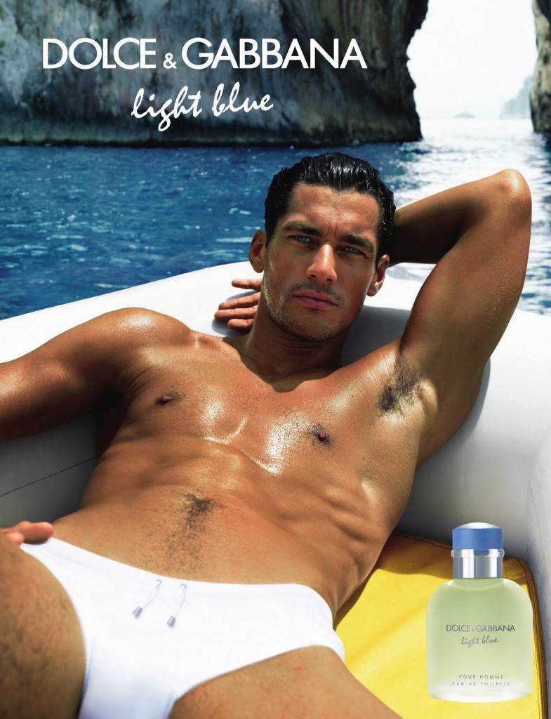 David Gandy หนึ่งในนายแบบเซ็กซี่สุดในโลก...ลองขายไอศครีม!