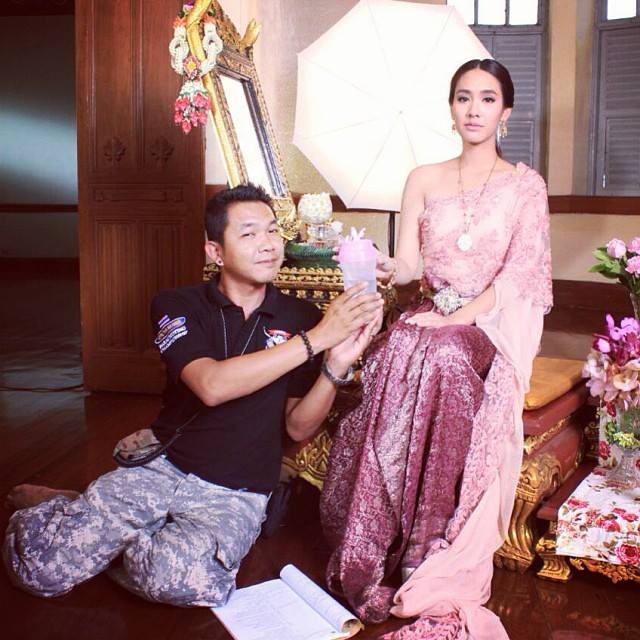 behind the scene "ล่ารักสุดขอบฟ้า"ค่ายมุมใหม่ ช่อง 7