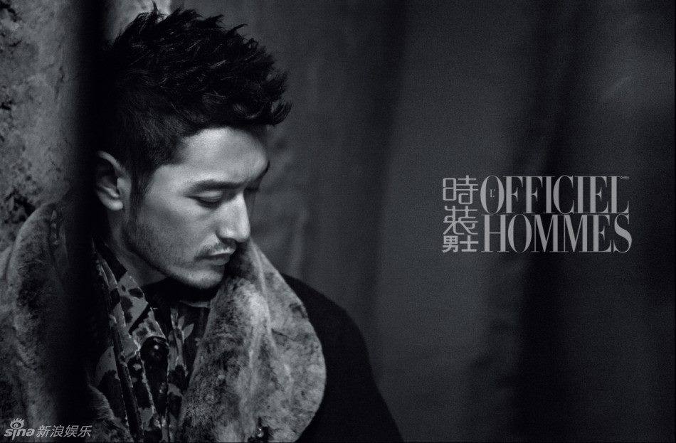 Huang Xiaoming @ L'Officiel Hommes China October 2013