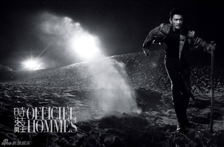 Huang Xiaoming @ L'Officiel Hommes China October 2013