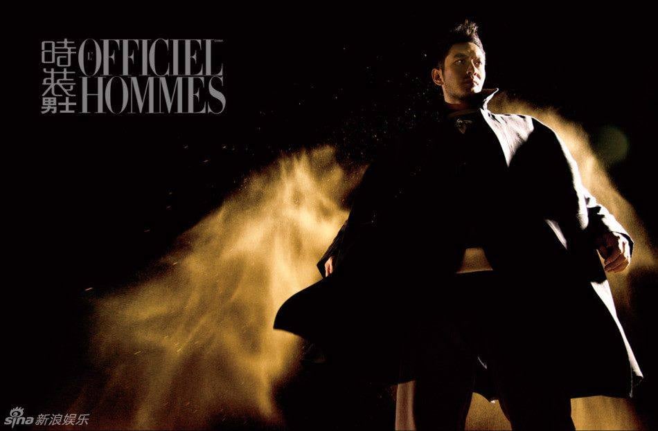 Huang Xiaoming @ L'Officiel Hommes China October 2013