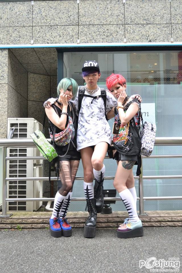 คนรัก Japan street fashion 1