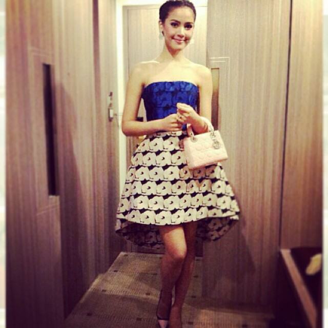 ญาญ่า กับชุด Dior สวย เป๊ะมากค่ะ