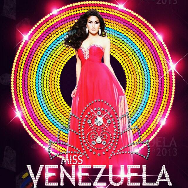 Evening gown Miss Venezuela 2013