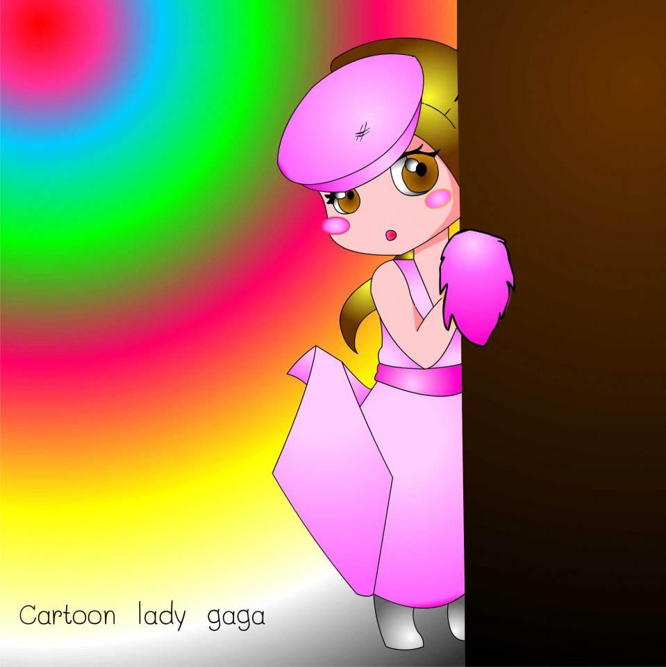 การตูน lady gaga