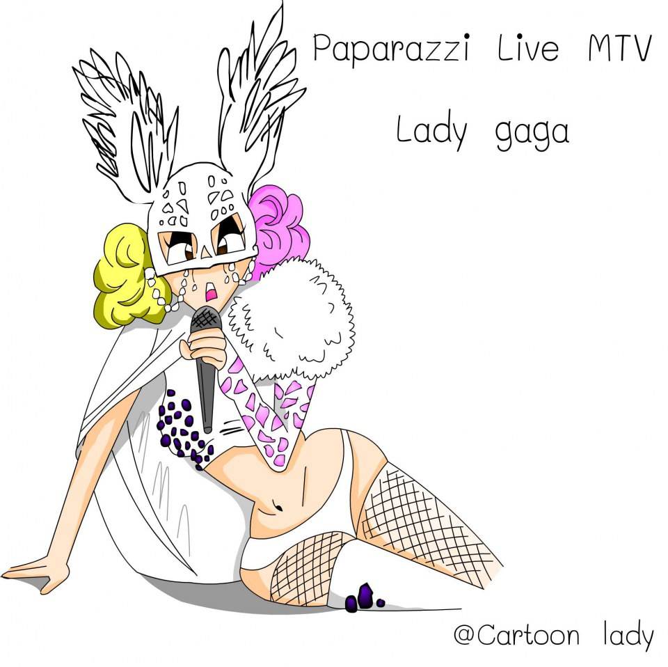 การตูน lady gaga