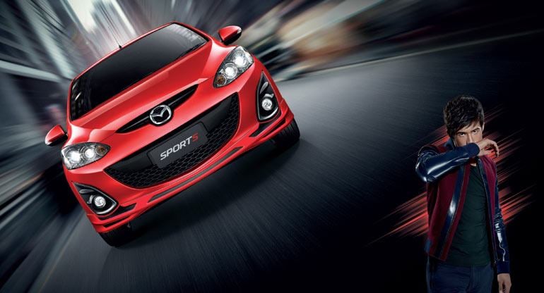 ชัดๆกันอีกครั้ง กับดาราช่อง 3 อยากเปลี่ยนแบบเจมส์ ต้อง MaZda2 Sports ..new look