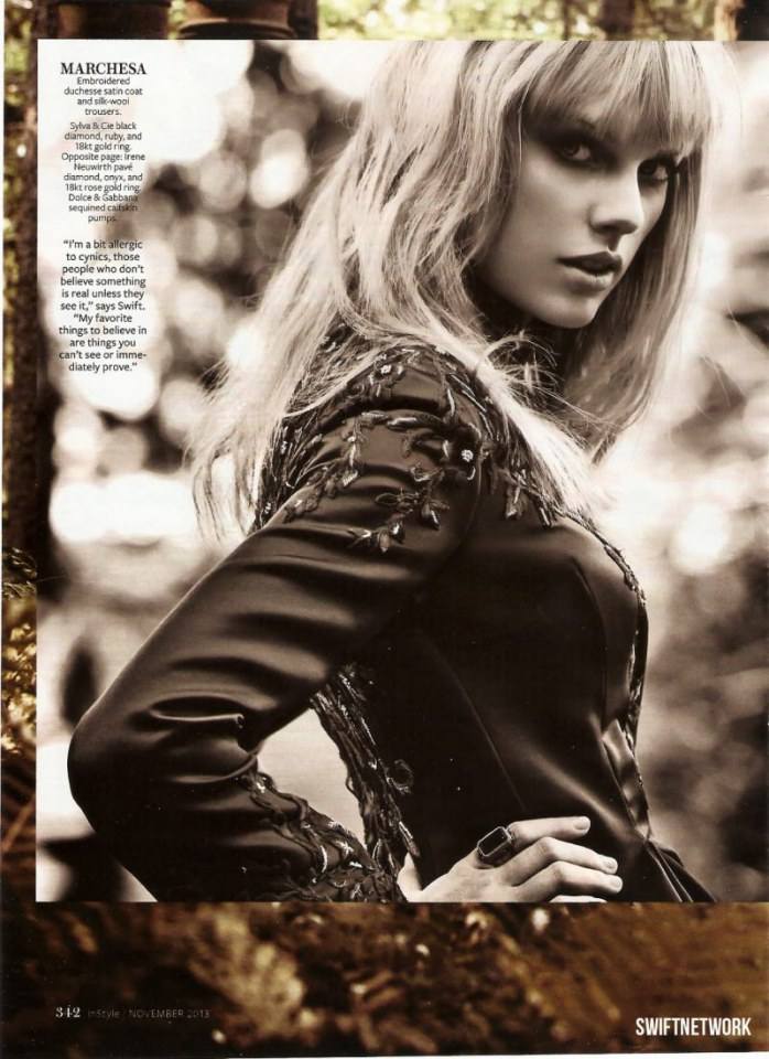 Taylor Swift @ InStyle US November 2013