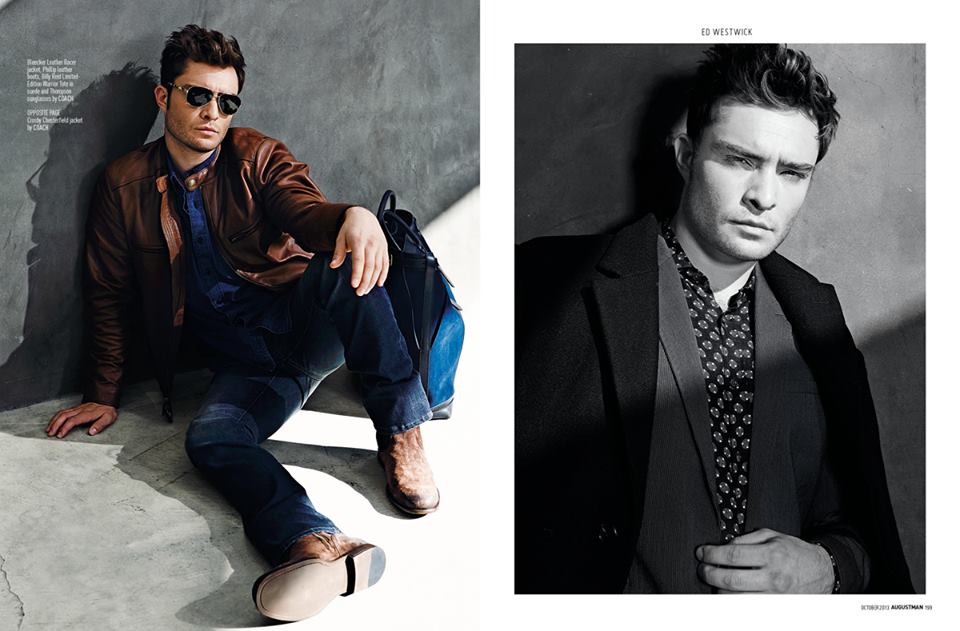 Ed Westwick @ August Man Malaysia October 2013