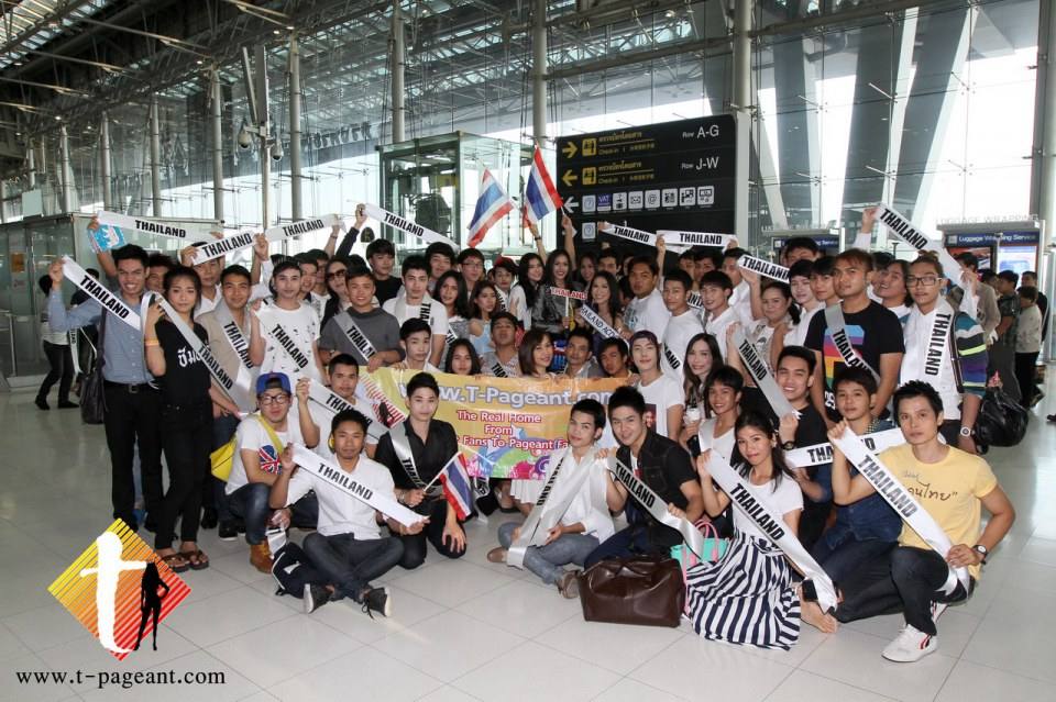 ภาพส่ง ชาลิตา แย้มวัณณังค์  Miss Universe Thailand ไป MOSCOW