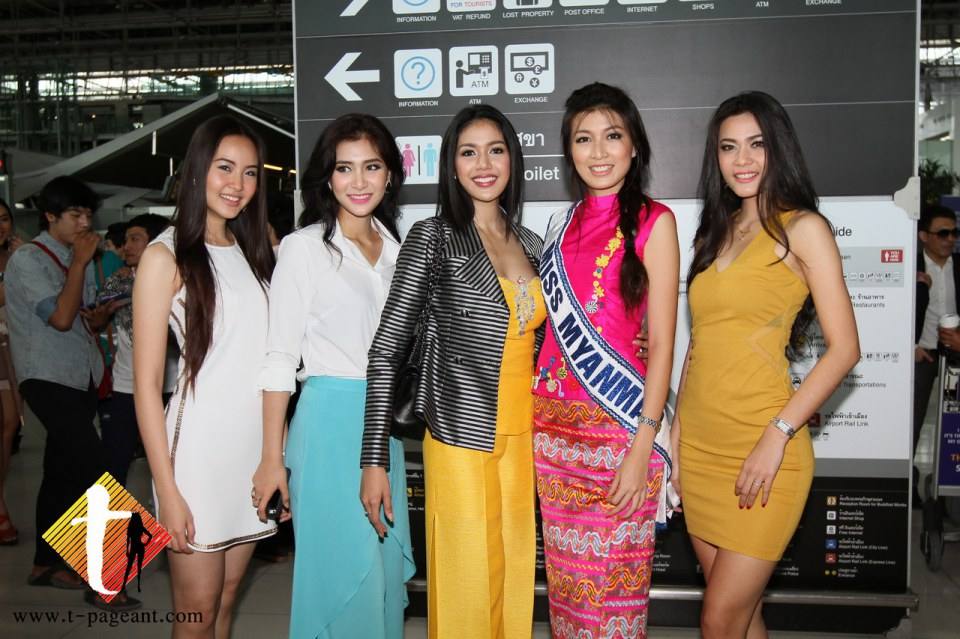 ภาพส่ง ชาลิตา แย้มวัณณังค์  Miss Universe Thailand ไป MOSCOW