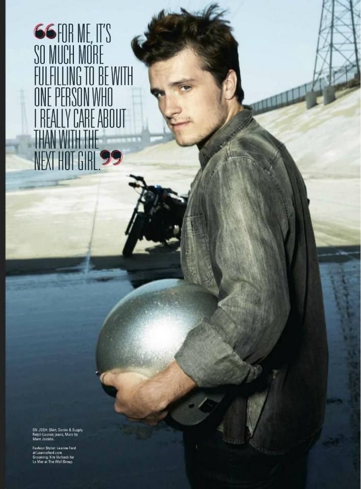 Josh Hutcherson @ Seventeen USA November 2013