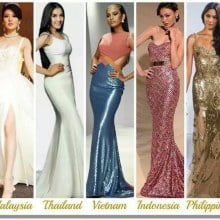 Asean girls for Miss Universe 2013