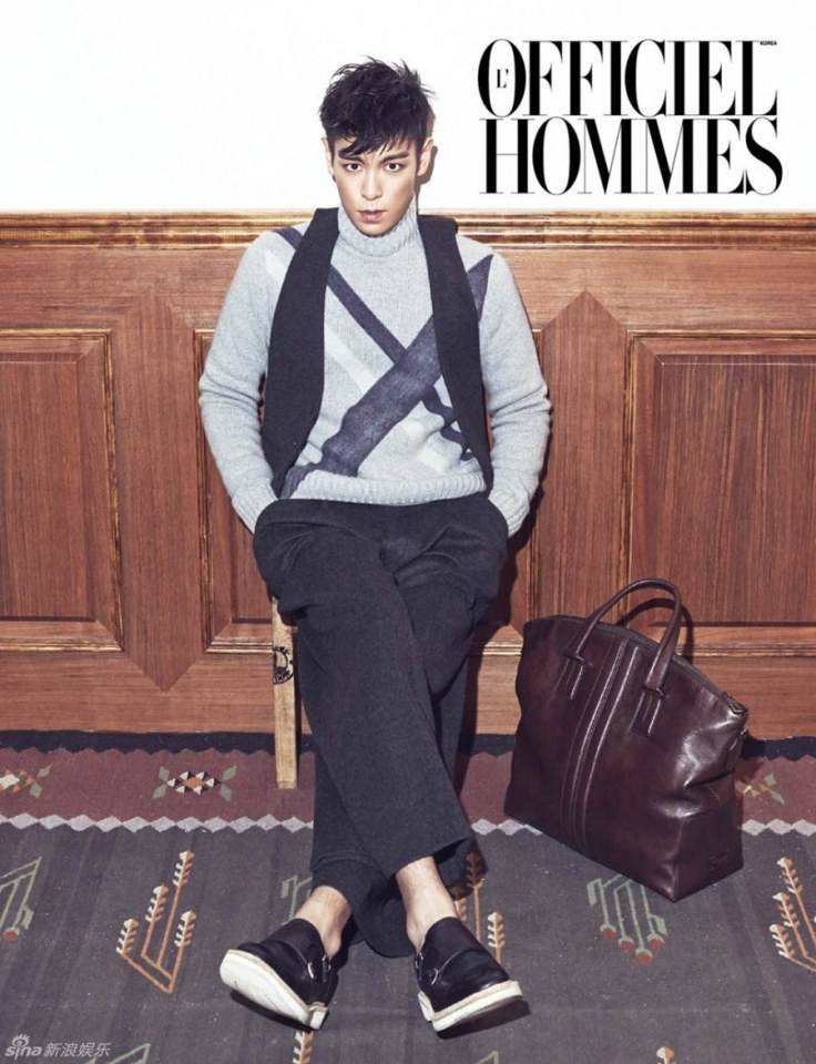 T.O.P (Bigbang) @ L'Officiel Hommes Korea November 2013