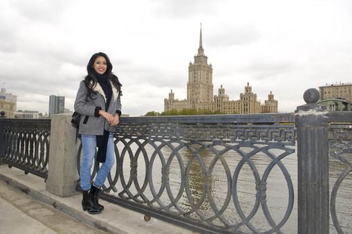 Chalita miss univers thailand day2 in moscow / มาแล้วภาพล่าสุดของ ลิต้า ชาลิตา ที่กรุงมอสโคว