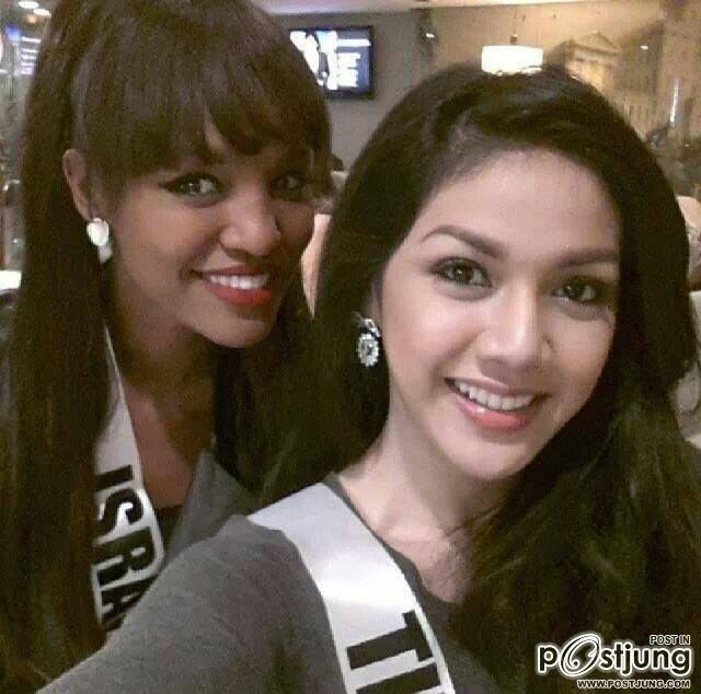 Chalita miss univers thailand day2 in moscow / มาแล้วภาพล่าสุดของ ลิต้า ชาลิตา ที่กรุงมอสโคว