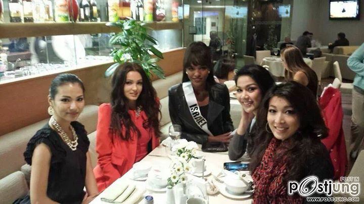 Chalita miss univers thailand day2 in moscow / มาแล้วภาพล่าสุดของ ลิต้า ชาลิตา ที่กรุงมอสโคว