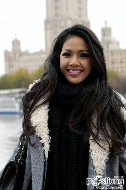 Chalita miss univers thailand day2 in moscow / มาแล้วภาพล่าสุดของ ลิต้า ชาลิตา ที่กรุงมอสโคว