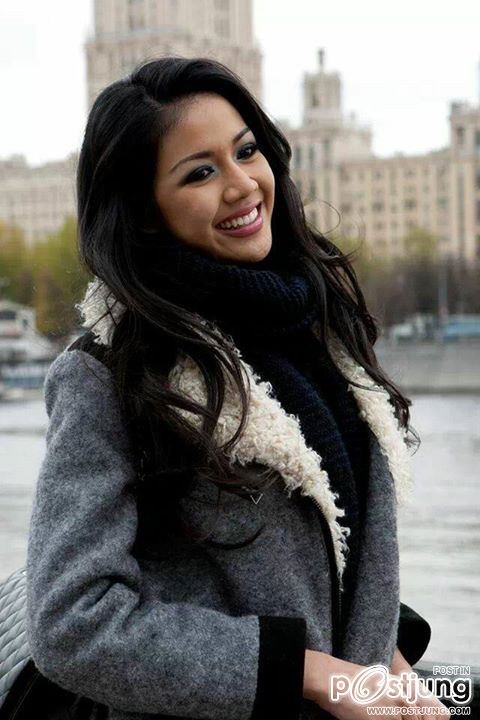 Chalita miss univers thailand day2 in moscow / มาแล้วภาพล่าสุดของ ลิต้า ชาลิตา ที่กรุงมอสโคว