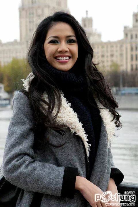 Chalita miss univers thailand day2 in moscow / มาแล้วภาพล่าสุดของ ลิต้า ชาลิตา ที่กรุงมอสโคว