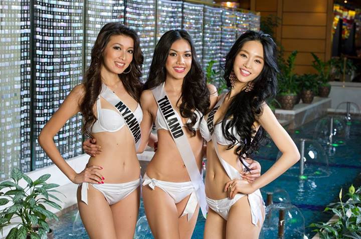 Miss Universe 2013 Swimming Suit , Asia Power