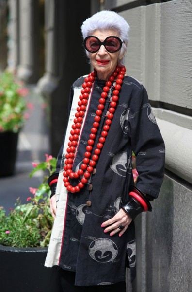 Iris Apfel สไตล์ไอคอนตัวจี๊ด