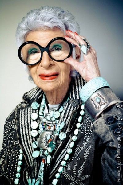 Iris Apfel สไตล์ไอคอนตัวจี๊ด