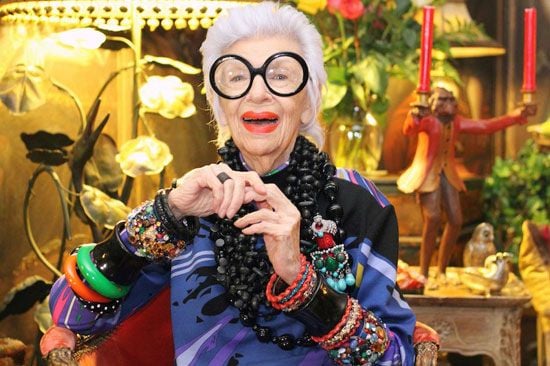 Iris Apfel สไตล์ไอคอนตัวจี๊ด