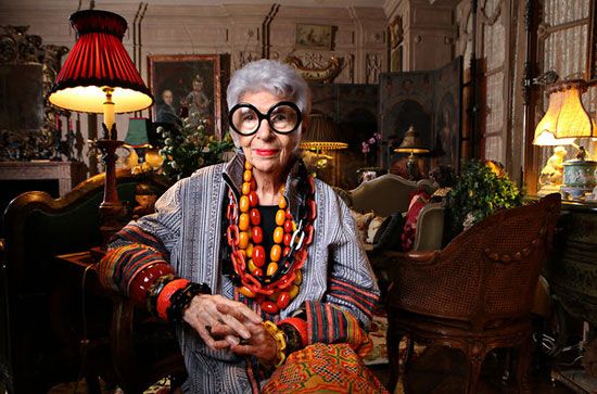 Iris Apfel สไตล์ไอคอนตัวจี๊ด