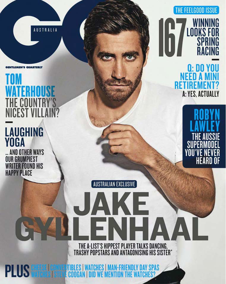 Jake Gyllenhaal @ GQ Australia November 2013