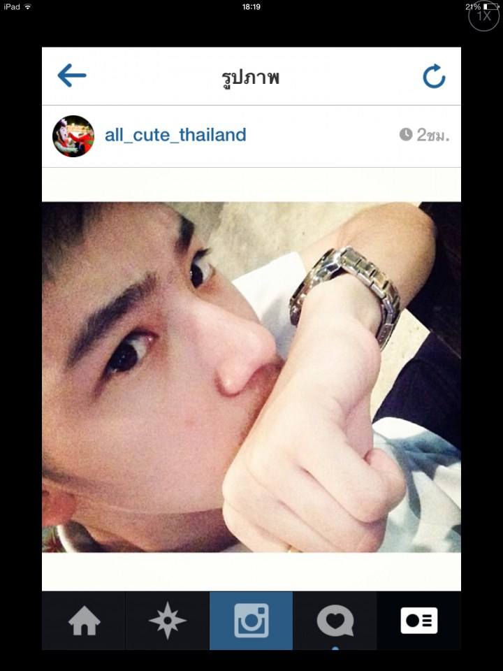 หนุ่มหล่อ น่ารัก สดใส วัยฟิน จาก ig