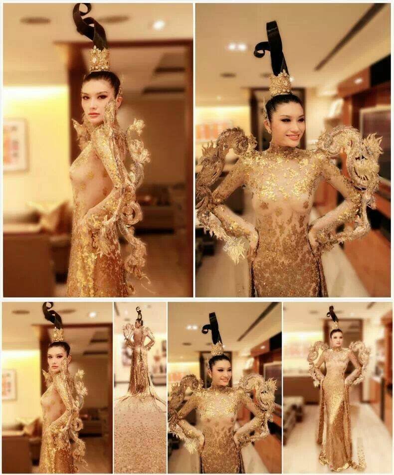 National Costume of Miss Universe China 2013